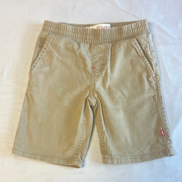 Levi's Tan Casual Shorts with Elastic Waistband - Picture 1 of 5